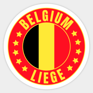 Liege Sticker